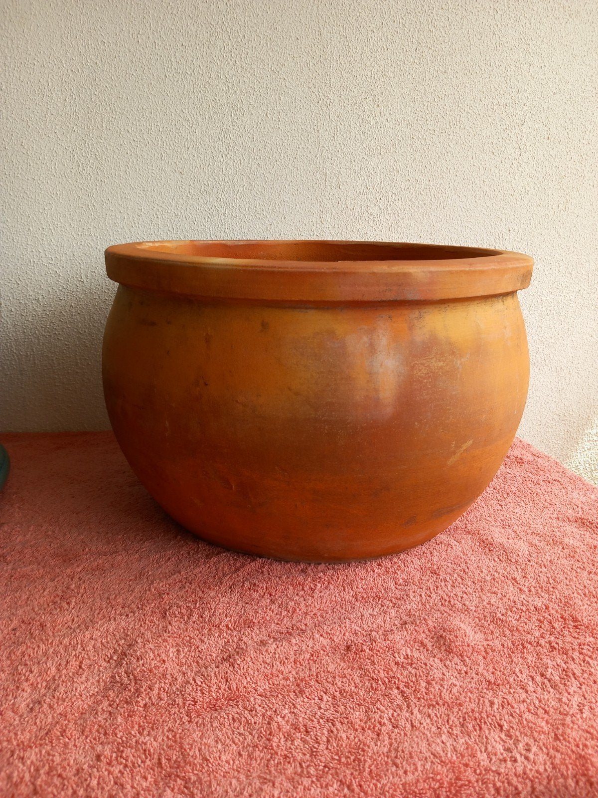 Grote nieuwe terracotta pot., Ophalen, Rond, 40 cm of meer, Minder dan 40 cm