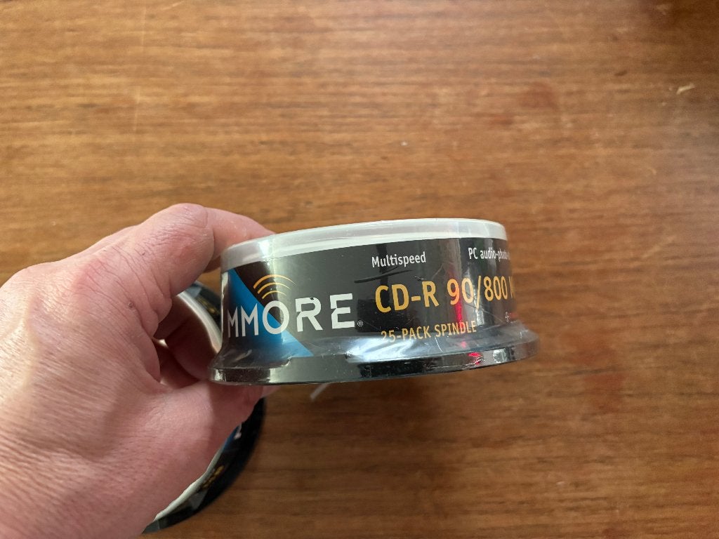 Mmore 25 pack spindle CD-R 90/800 MB, Cd, Nieuw, Ophalen of Verzenden, Herschrijfbaar