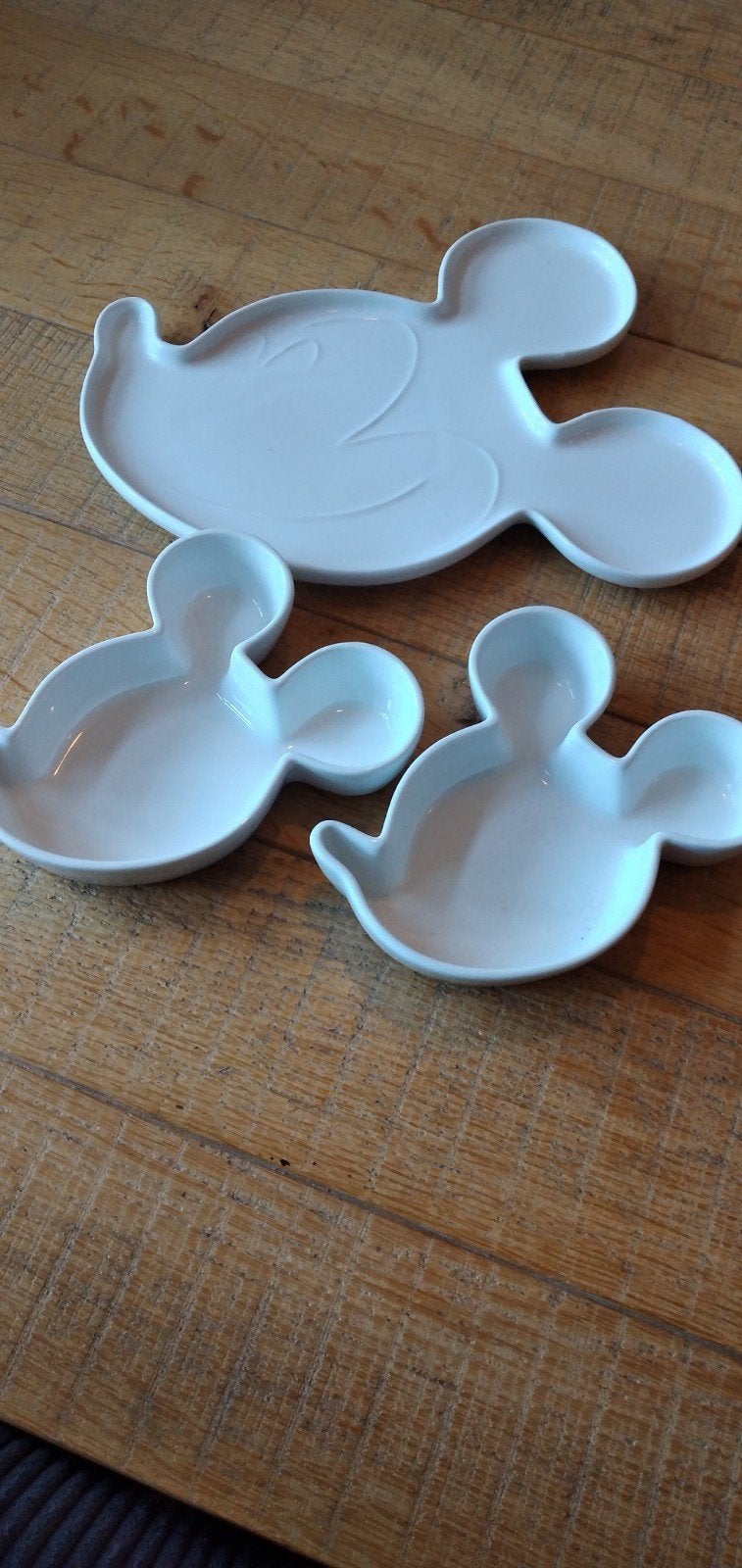 Mickey Mouse bordje en 2 schaaltjes, Ophalen, Nieuw, Bord(en), Overige stijlen