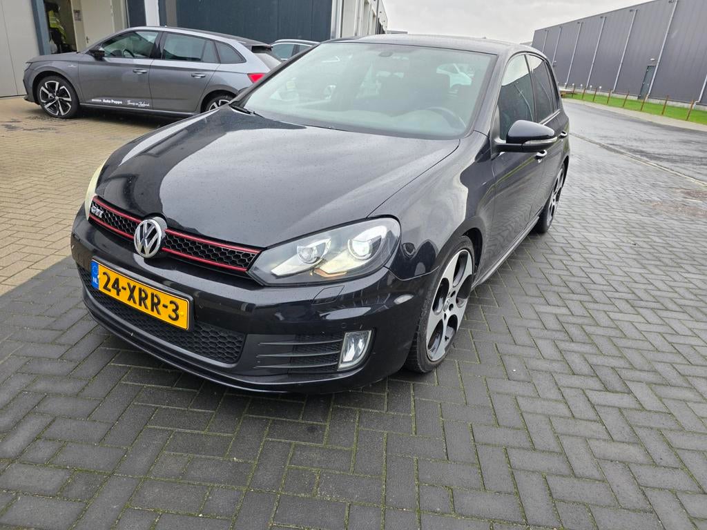 Volkswagen Golf 2.0 154KW 2010 Zwart, Auto's, Voorwielaandrijving, Zwart, 4 cilinders, 1984 cc