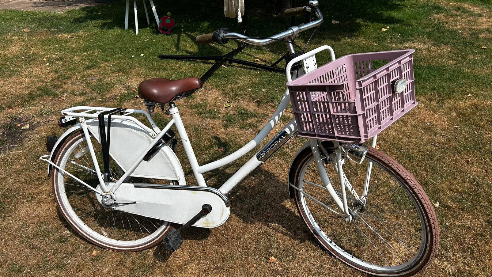 Popal meisjesfiets 26”, Terugtraprem, Gebruikt, Versnellingen, Popal