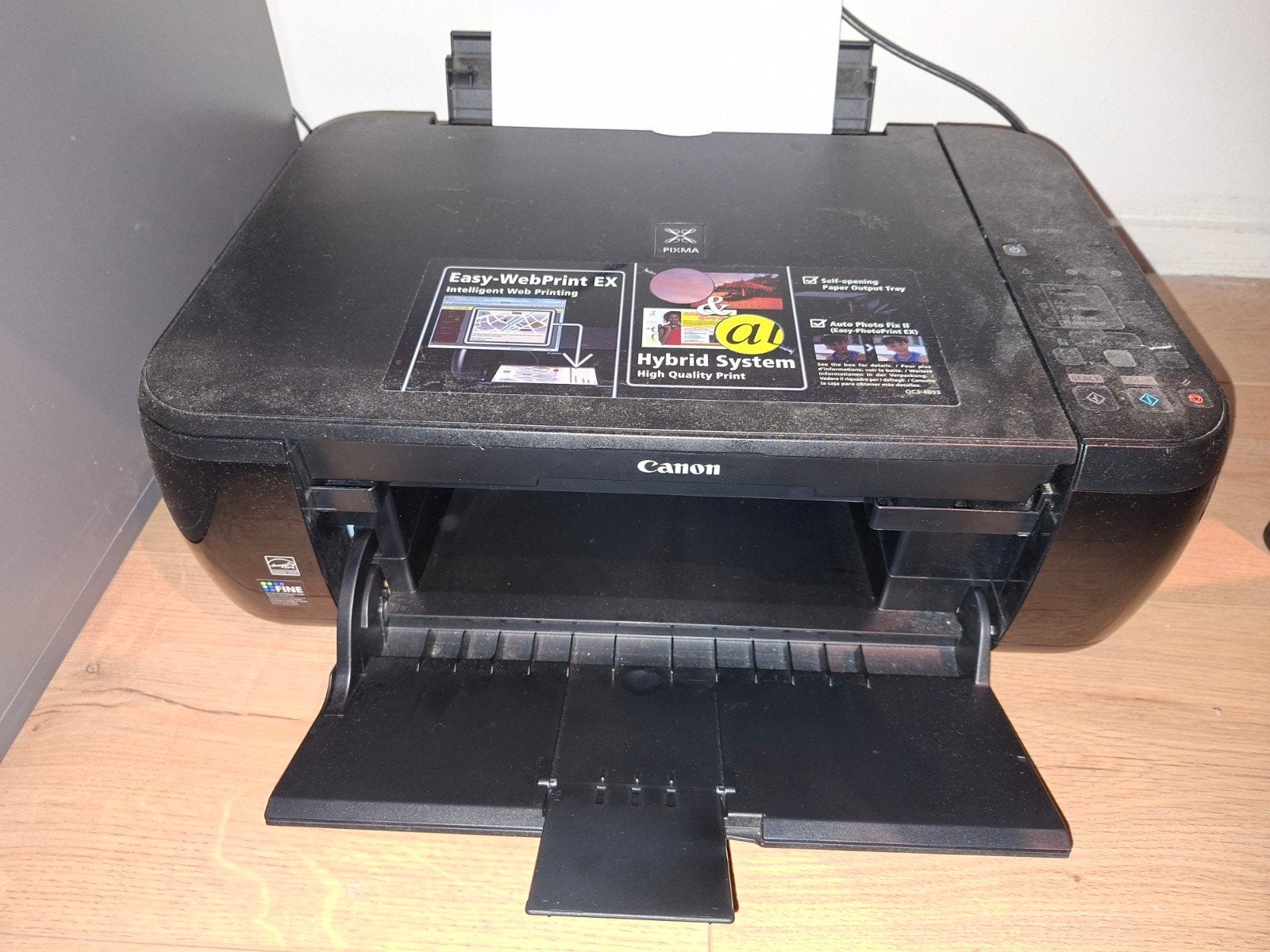 Canon Pixma MP280 All-in-One Printer - Zwart, Ophalen, Gebruikt, Canon, Inkjetprinter