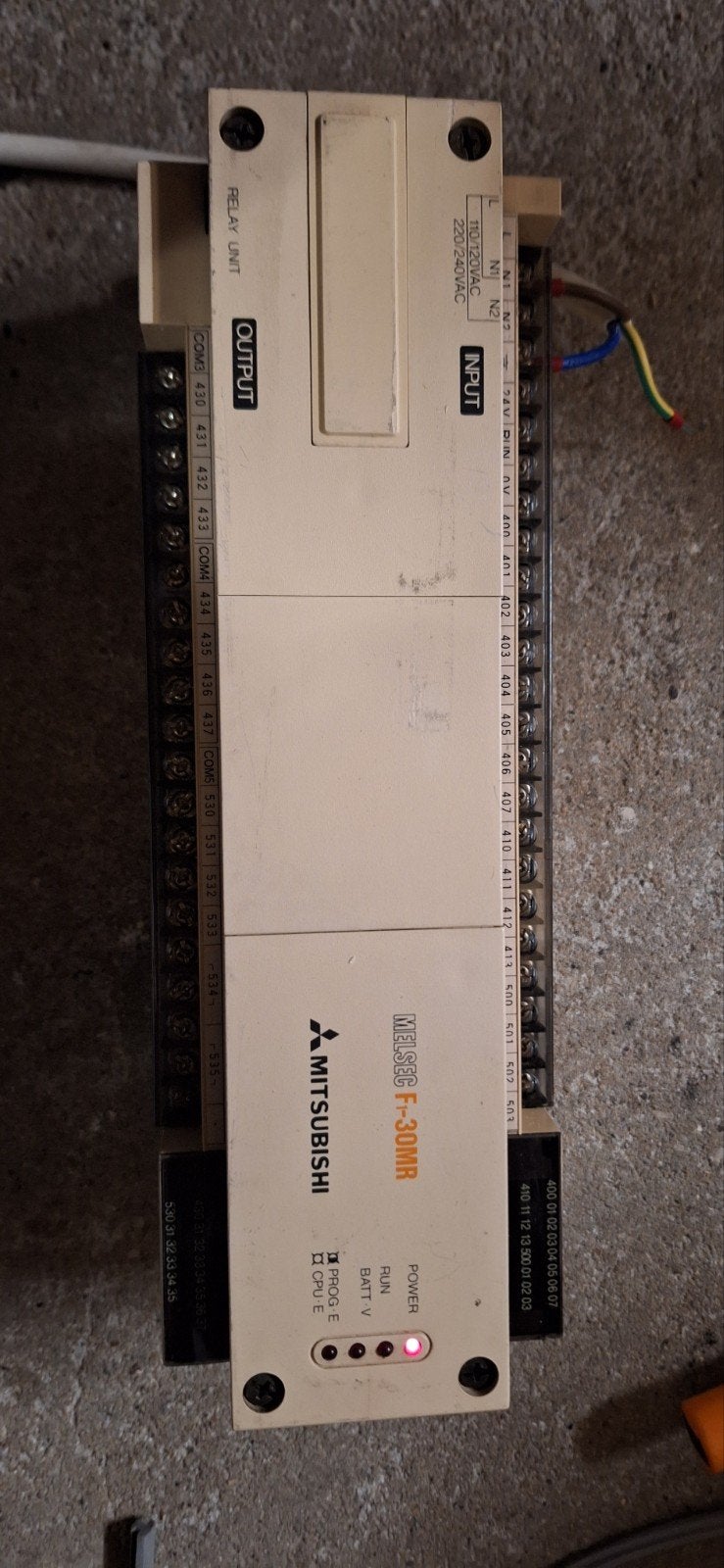 Mitsubishi MELSEC FX3S-30MR PLC - Gebruikt, Ophalen of Verzenden, Gebruikt