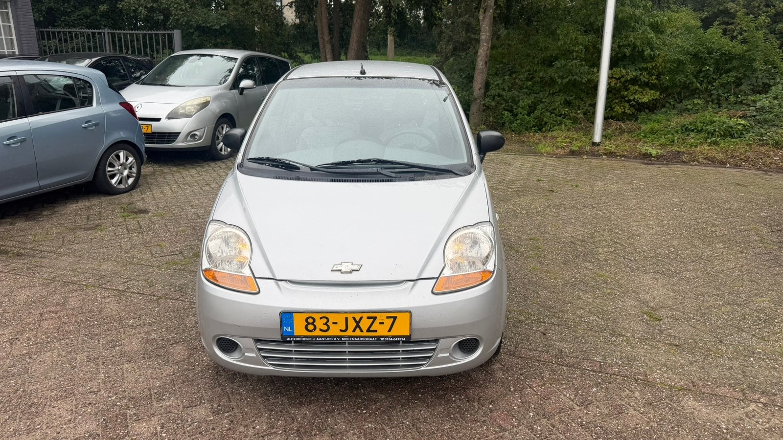 Chevrolet Matiz 0.8 2009 Grijs Stuurbekr Airco Nap Nw Apk, Voorwielaandrijving, Origineel Nederlands, Bedrijf, 3 cilinders