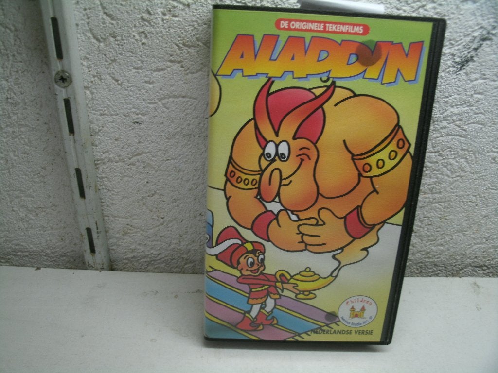 vhs 163a aladdin ned gespr, Cd's en Dvd's, Alle leeftijden, Ophalen of Verzenden, Gebruikt