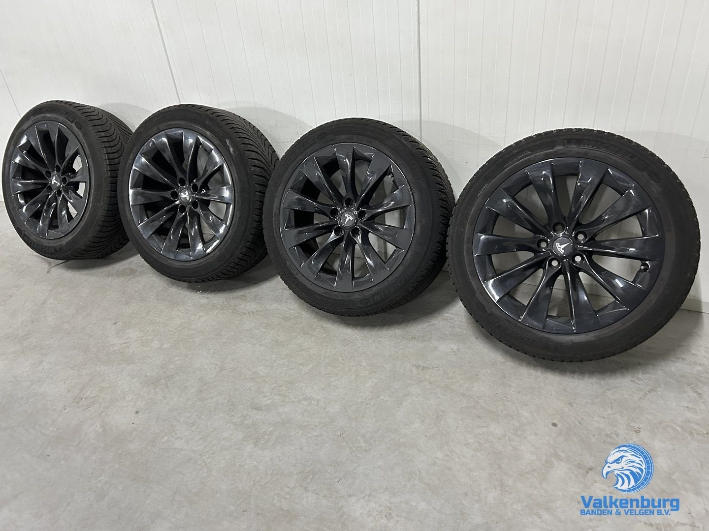 6mm! Originele Tesla Model X 20 inch antraciet velgen 5x120