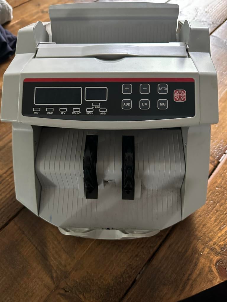 Geldtelmachine met UV- en MG-detectie, Postzegels en Munten, Munten en Bankbiljetten | Toebehoren, Ophalen of Verzenden