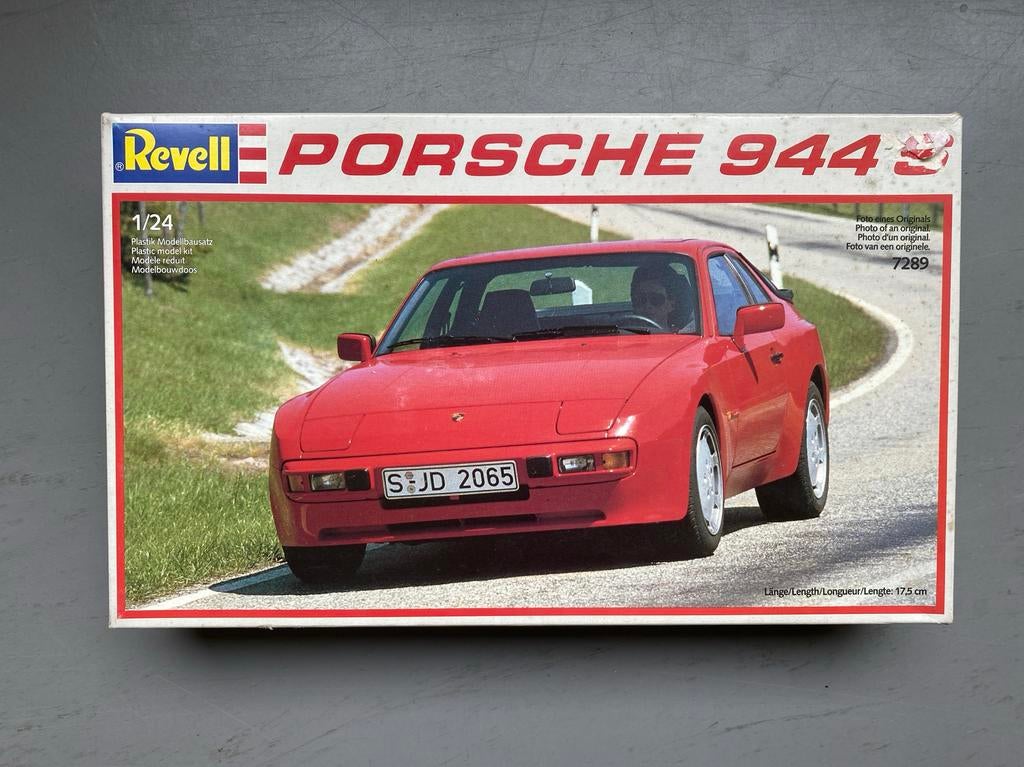 Revell Porsche 944 Bouwdoos Schaal 1:24 Ongebouwd, Auto, Revell, Groter dan 1:32, Nieuw