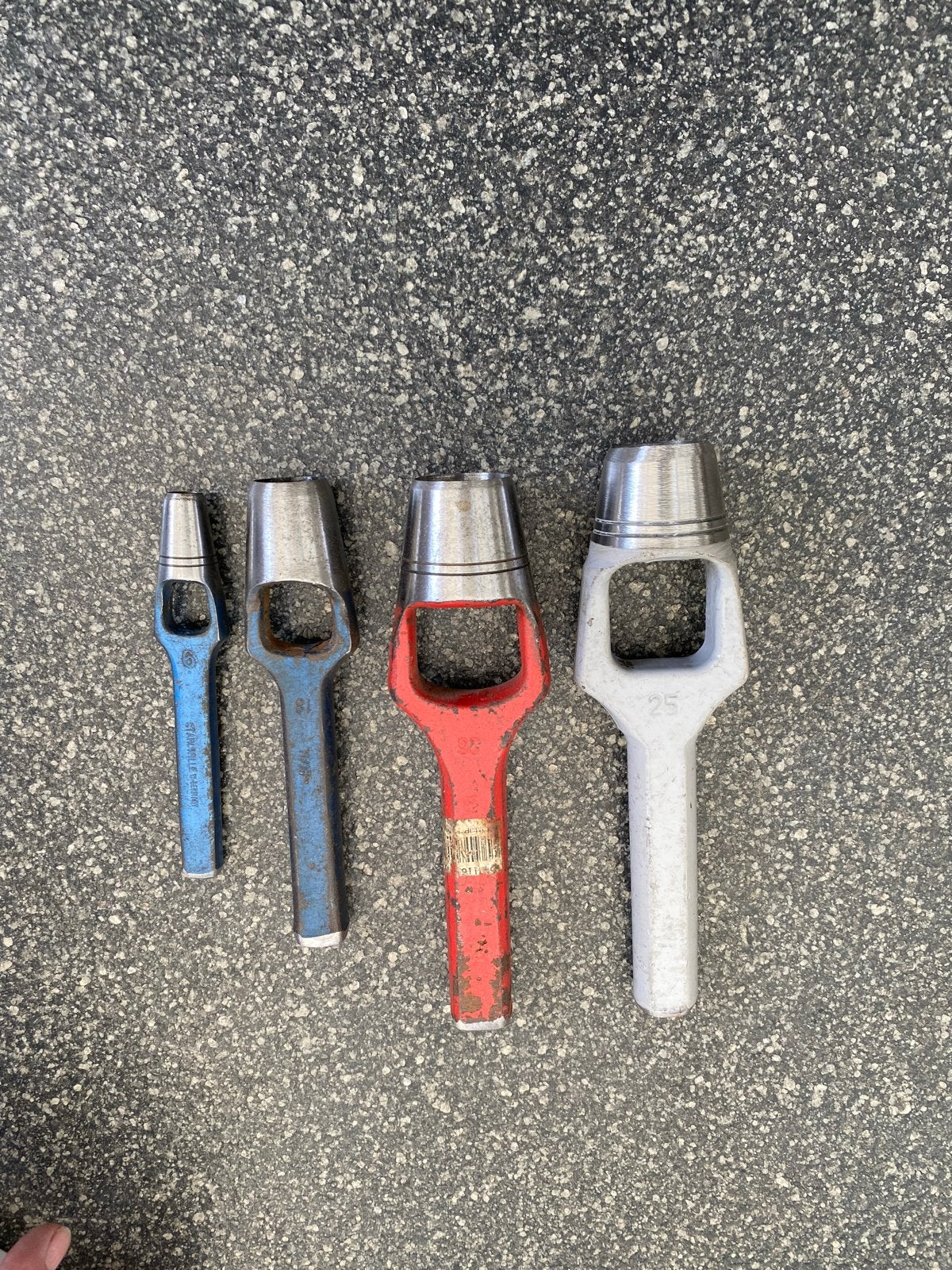 Set van 4 Holpijpen - Diverse Maten (9mm, 18mm, 2x 25mm), Ophalen of Verzenden, Gebruikt, Overige typen