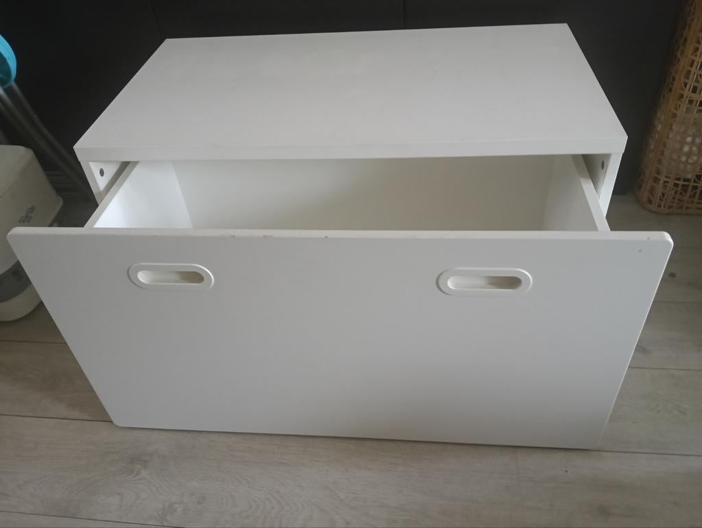 Ikea smastad speelgoed kist, Ophalen