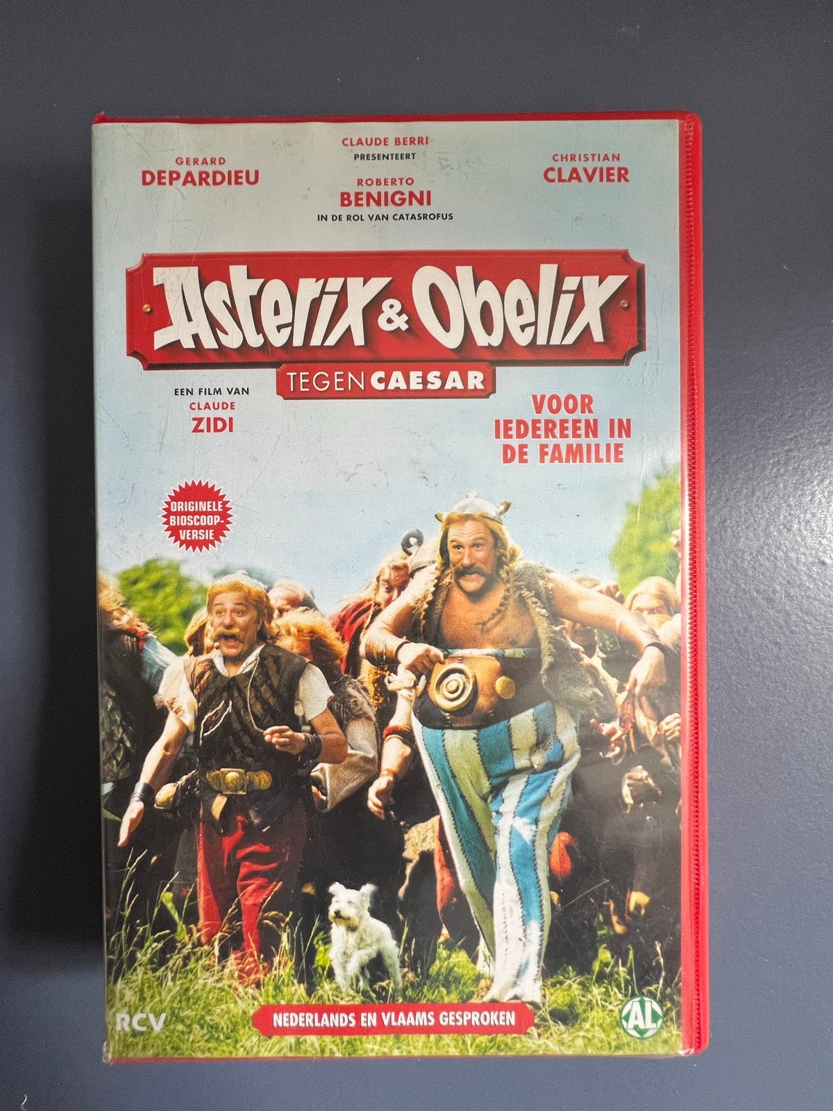 Asterix & Obelix tegen Caesar VHS - Nederlands gesproken, Alle leeftijden, Zo goed als nieuw, Komedie, VHS