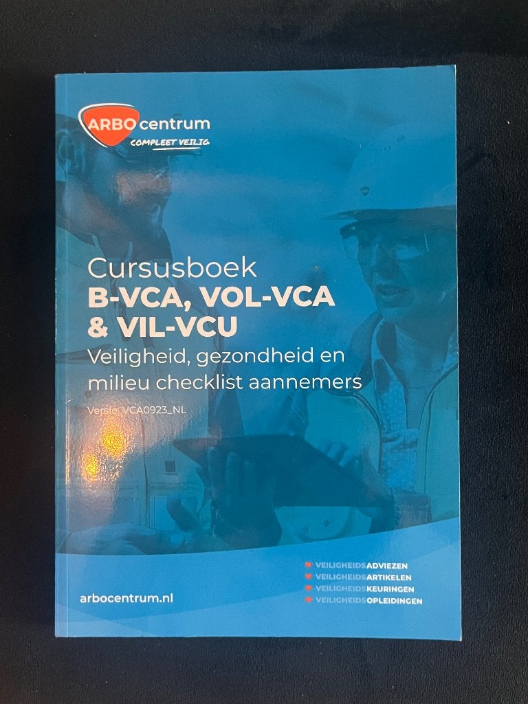 Gloednieuw VCA vol leerboek, Ophalen, Beta, Nieuw, HBO