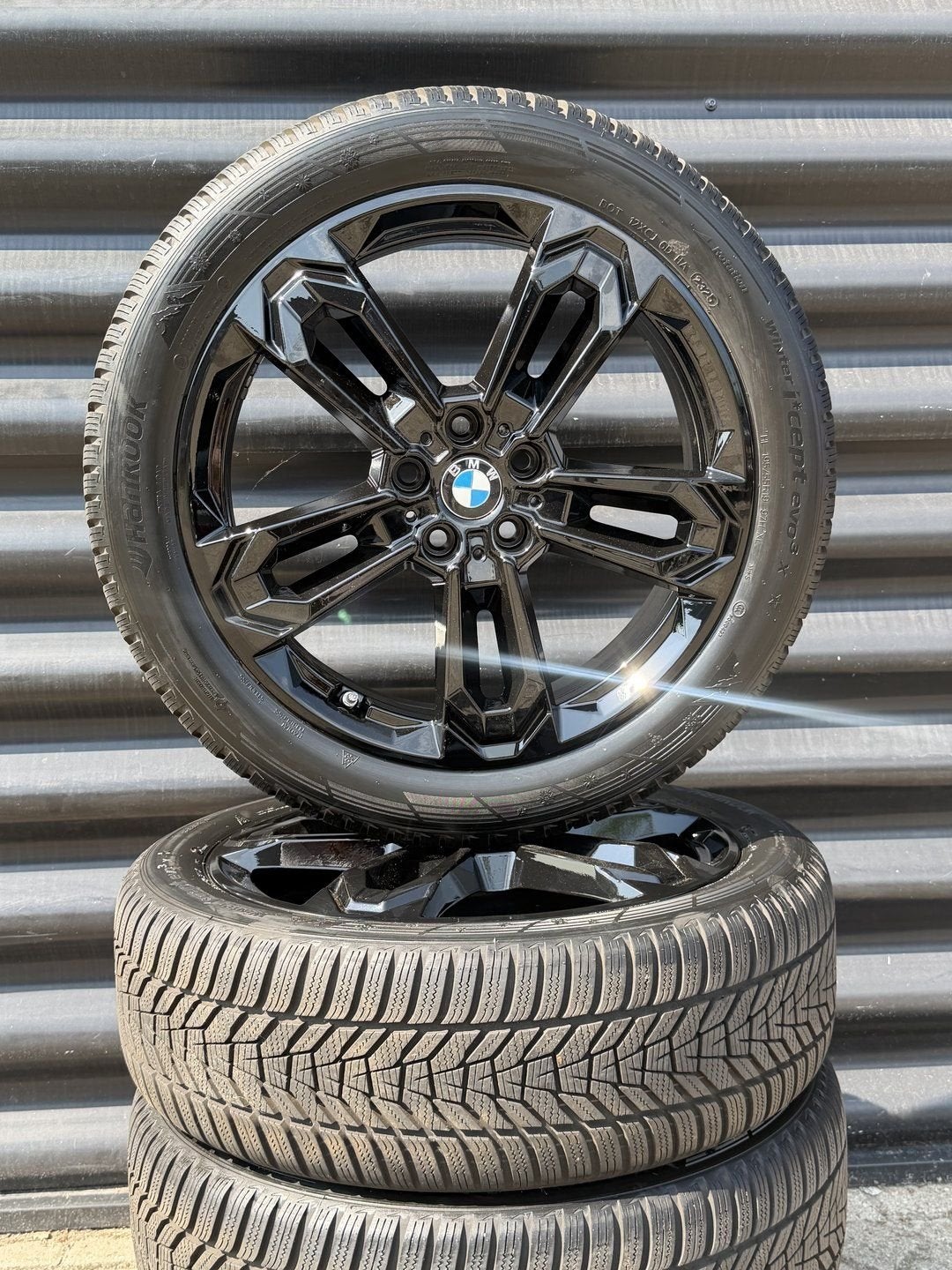 19” Orig BMW M X1 U25 iX1 U11 X2 U10 iX2 Velgen Winterbanden, Gebruikt, -, -, Banden en Velgen