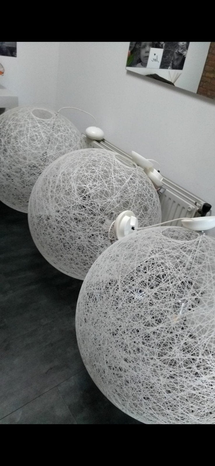 Moooi Random Light 50 cm wit, Ophalen of Verzenden, Zo goed als nieuw, Kunststof