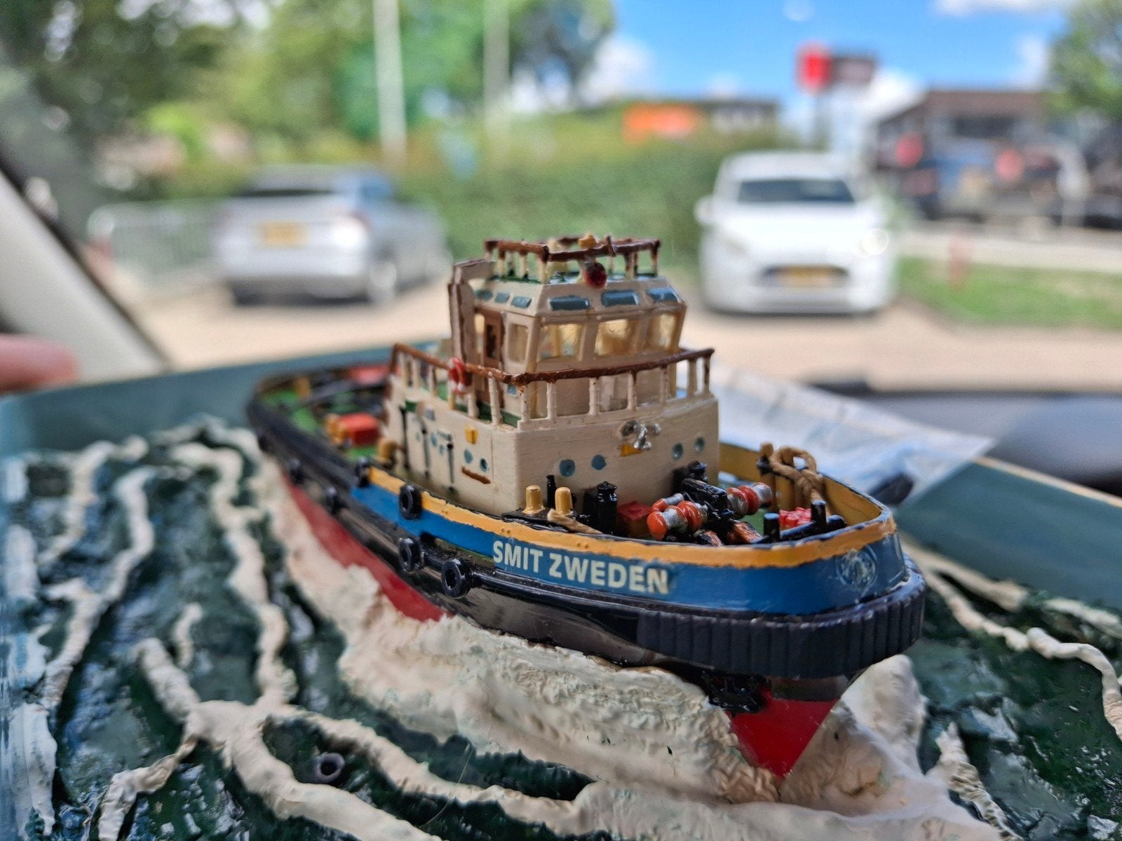 Smit Tak sleepboot custom model, 1/160, Ophalen of Verzenden, Zo goed als nieuw, 1:50 tot 1:200, Overige merken