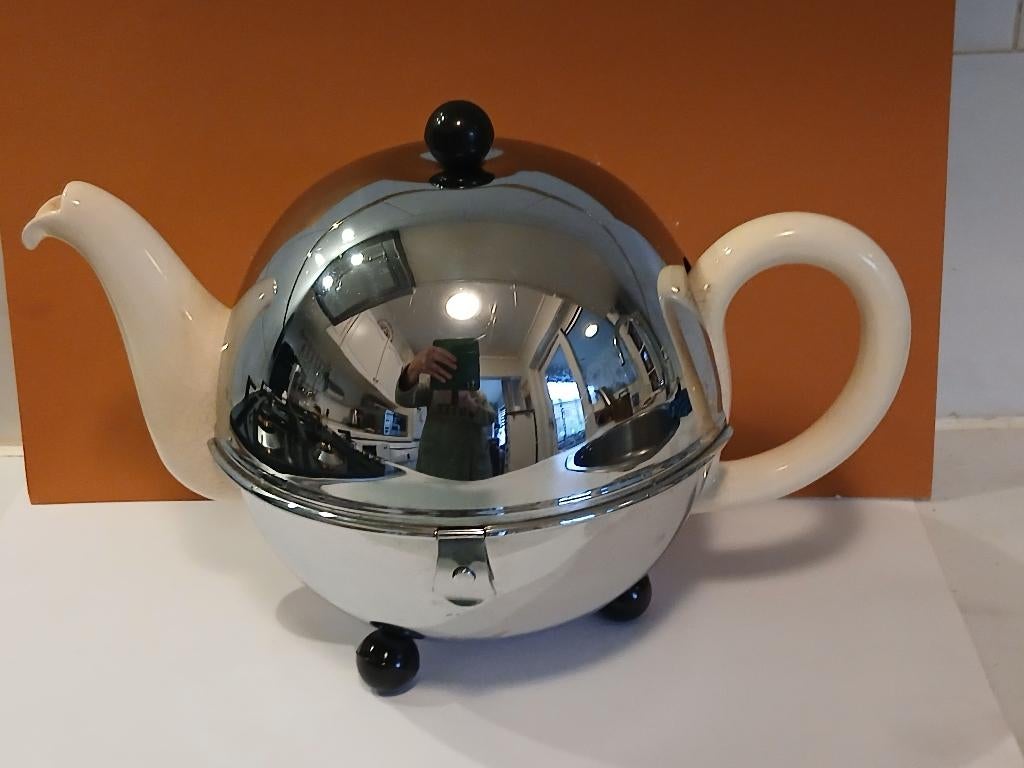 SUPER DECO DESIGN 'HEATMASTER' GEÏSOLEERDE THEEPOT. Jaren 30, Ophalen of Verzenden