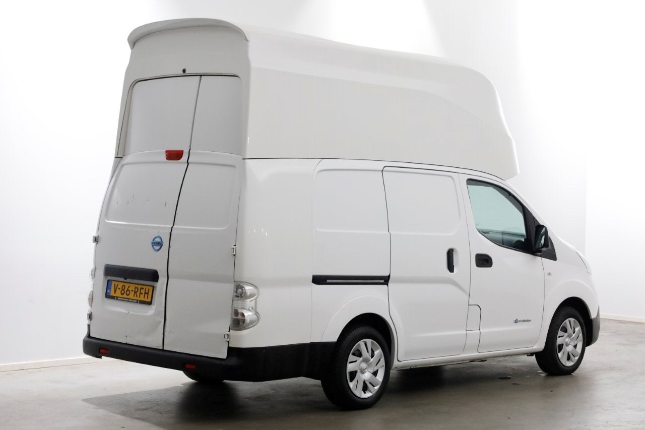 Nissan e-NV200 L2H2 XL Voltia 40 kWh 100% Elektrisch Snellad, Dealer onderhouden, Gebruikt, Wit, 2 stoelen