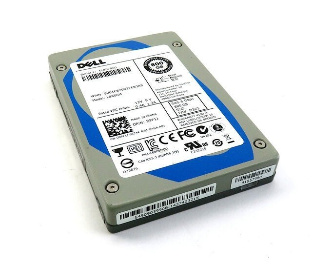 Dell EqualLogic LB806M 800GB 6Gb SAS SSD 2.5", Intern, SAS, Server, SSD