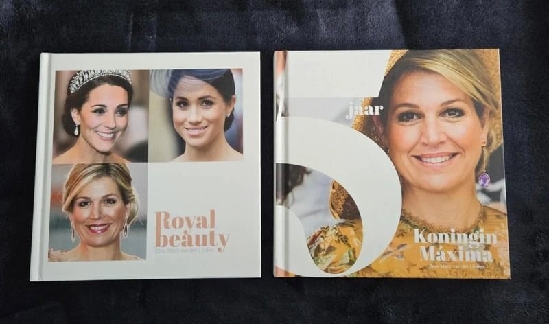 Royal Beauty & 5 Jaar Koningin Maxima, Ophalen of Verzenden, 20e eeuw of later, Zo goed als nieuw, Marc van der Linden