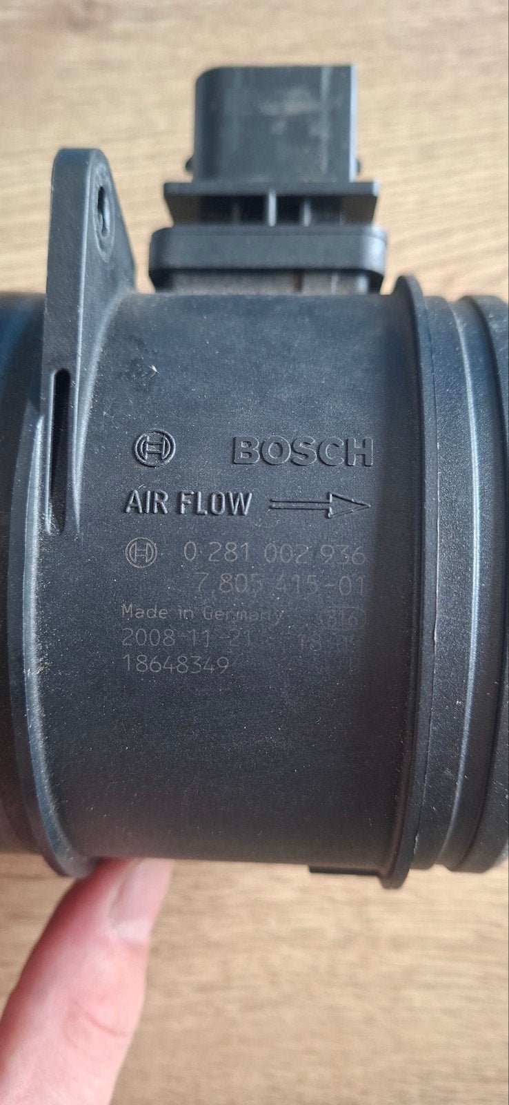 BMW luchtmassameter N47/M57 7805415, Ophalen of Verzenden, Gebruikt, BMW