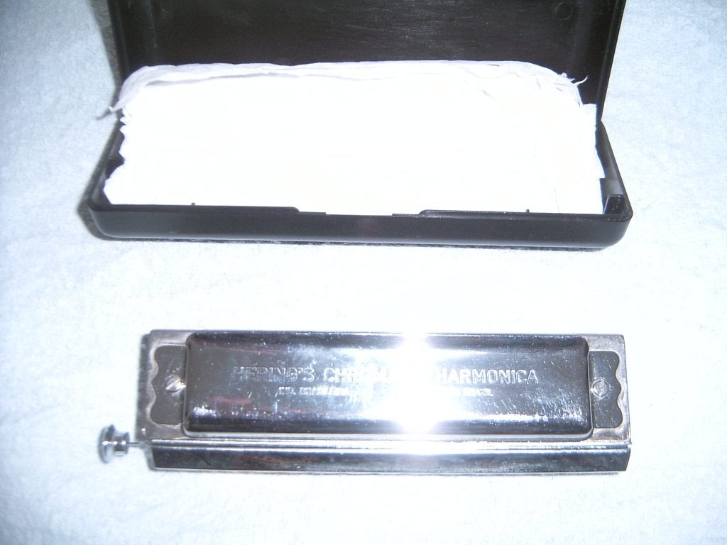 Mond Harmonica Hering chromatic C, Muziek en Instrumenten, Blaasinstrumenten | Mondharmonica's, Ophalen of Verzenden, Zo goed als nieuw