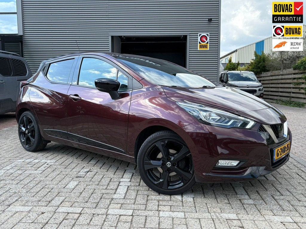 Nissan Micra 1.0 IG-T N-Style LEER,CAMERA,GARANTIE!, Auto's, Nissan, Voorwielaandrijving, 101 pk, 999 cc, Hatchback