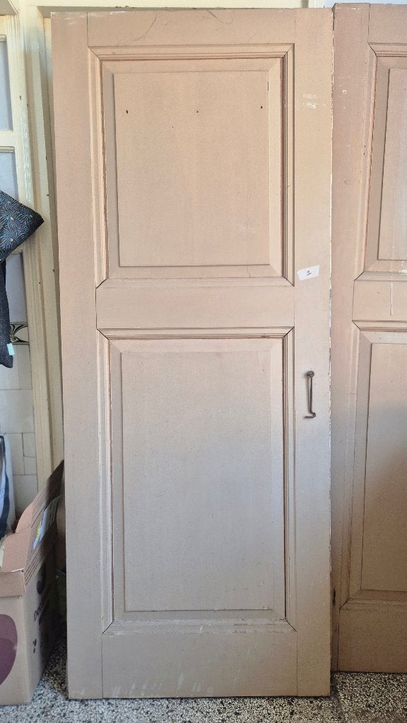 Antieke paneeldeur, Doe-het-zelf en Verbouw, Deuren en Horren, Ophalen, Gebruikt, 80 tot 100 cm, Binnendeur