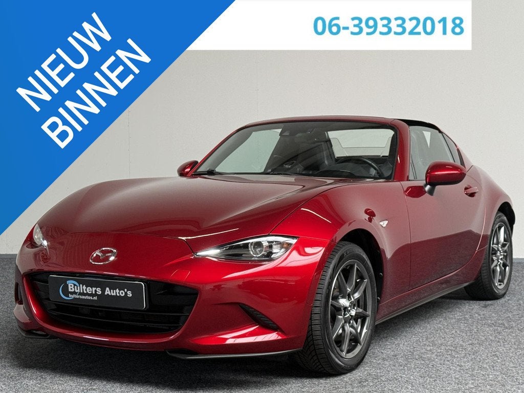 Mazda MX-5 RF 1.5 SkyActiv-G 131 GT-M | CARPLAY | PDC | BOSE, Auto's, 1005 kg, Achterwielaandrijving, Gebruikt, 4 cilinders