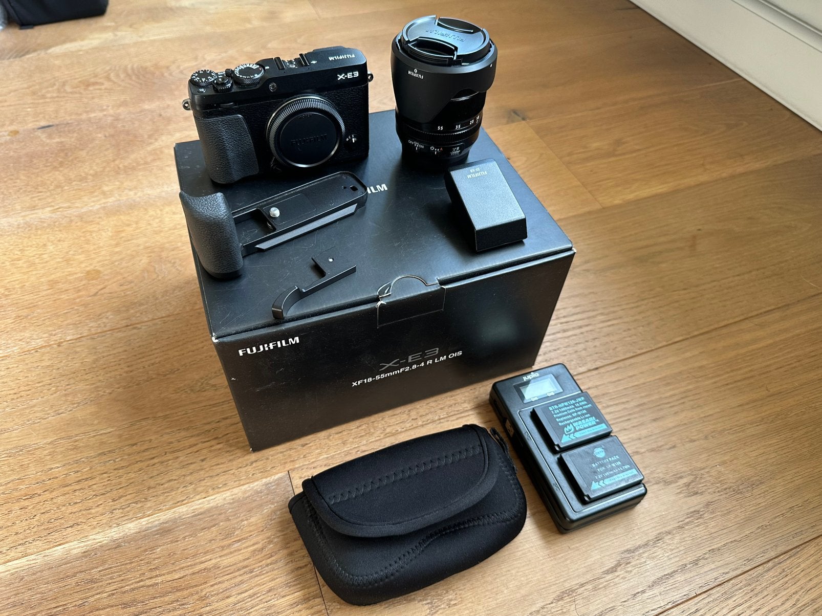 Fujifilm X-E3 | XF 18-55 mm F2.8-4 R LM OIS | <500 clicks, Audio, Tv en Foto, Bodydop, Ophalen of Verzenden, Zo goed als nieuw