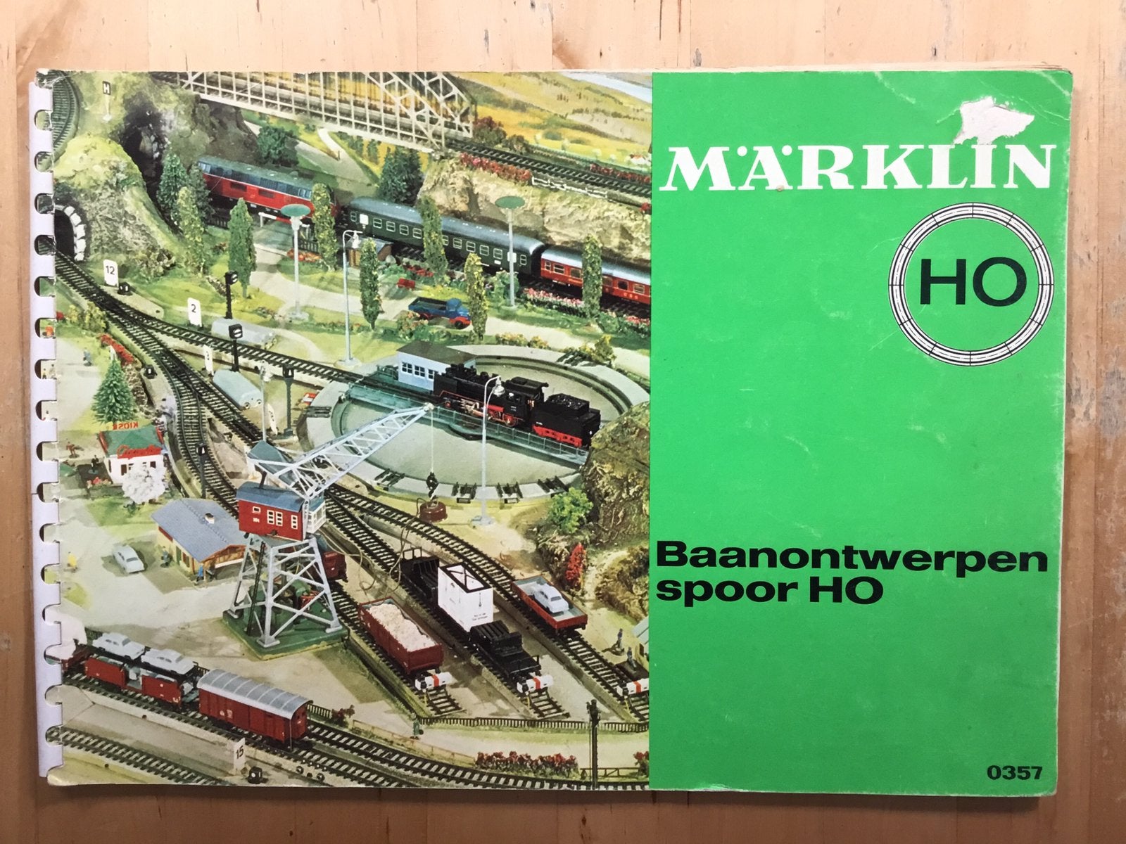 Marklin 0357 baanontwerpen, Hobby en Vrije tijd, Wisselstroom, Gebruikt, Märklin, Boek, Tijdschrift of Catalogus
