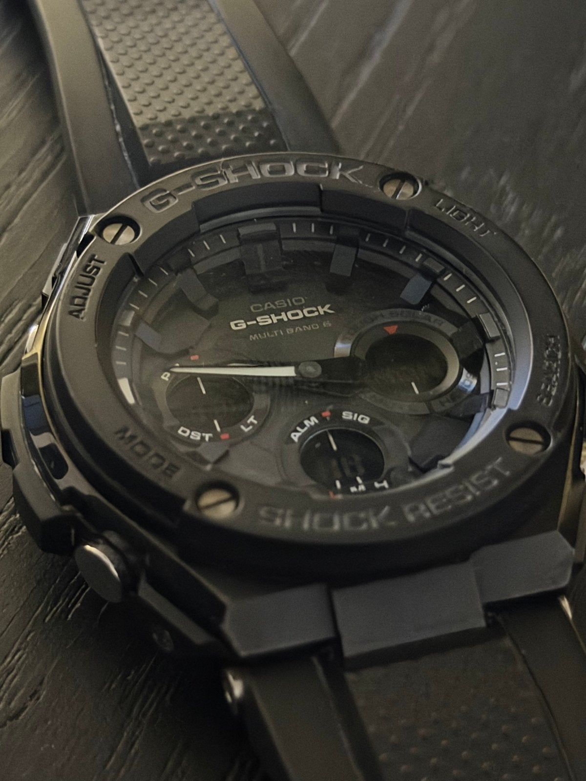 Casio G-Shock GST-W100G Polshorloge Zwart (zeer goede staat), Sieraden, Tassen en Uiterlijk, Casio, Staal, Polshorloge, Kunststof