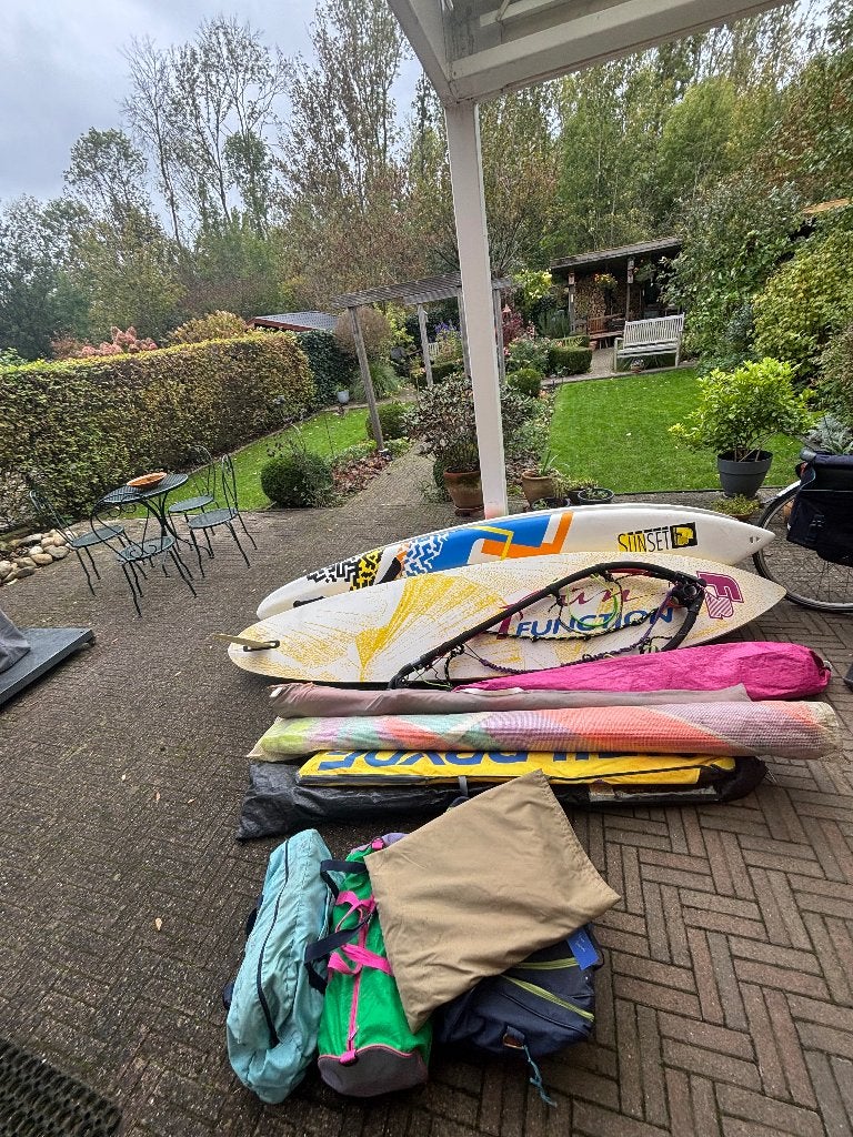 Complete windsurf pakket, Ophalen, Gebruikt, F2, Complete set