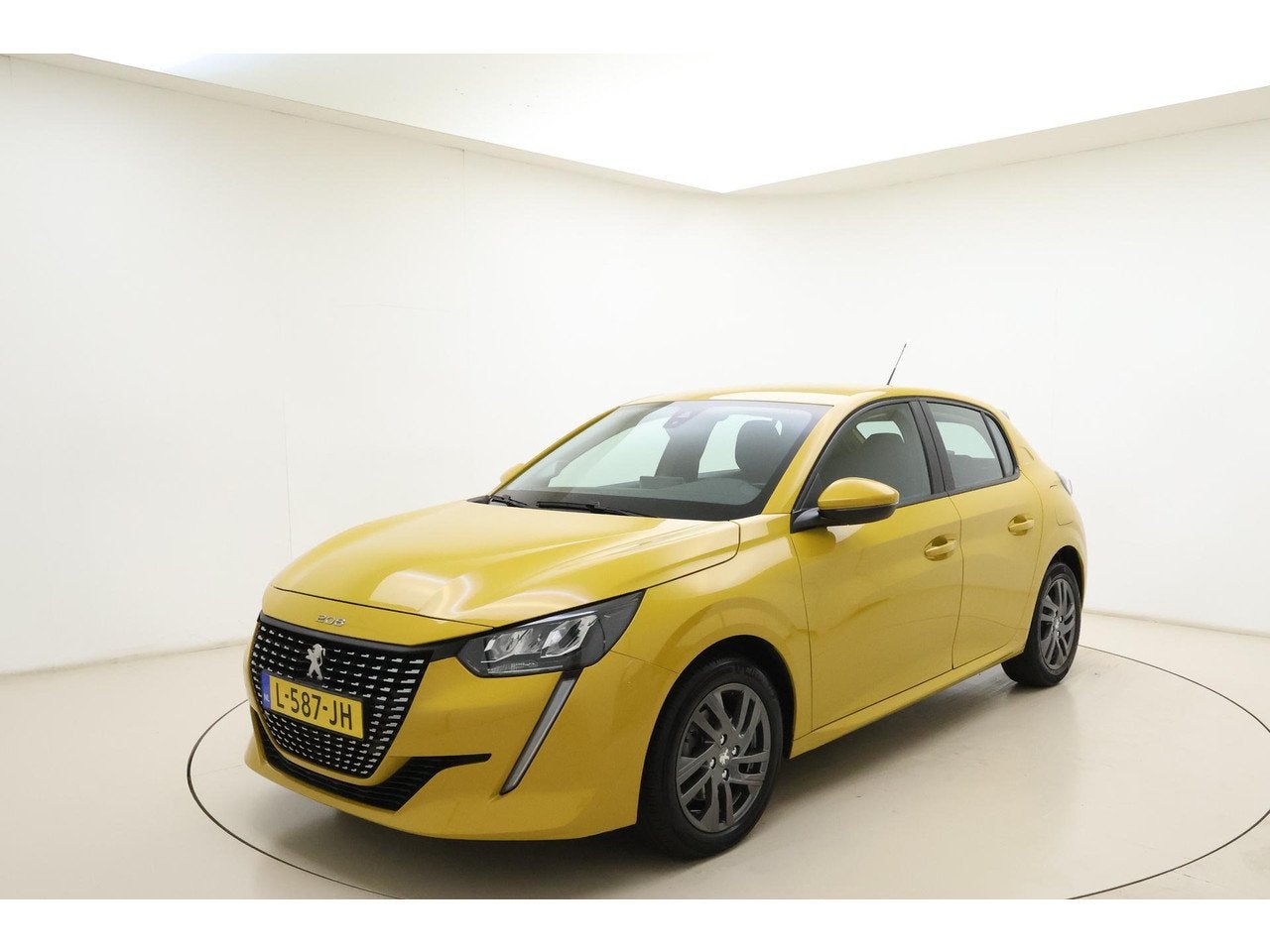 Peugeot 208 1.2 PureTech Active Pack | Lage km.stand | Licht, Auto's, 101 pk, Gebruikt, 1199 cc, Bedrijf