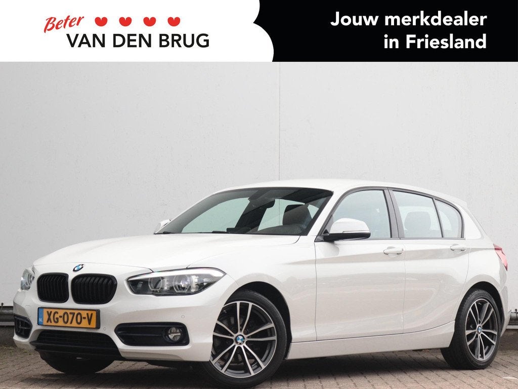 BMW 1-serie 116i Corporate Lease High Executive | Stoelverwa, Auto's, BMW, Bedrijf, Te koop, 1-Serie, ABS, Airbags, Airconditioning