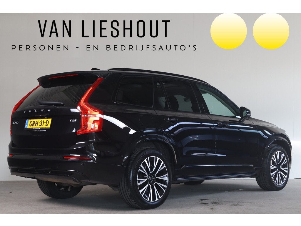 Volvo XC90 2.0 T8 Plug-in hybrid AWD Ultra Dark - NL- Auto!, Auto's, Gebruikt, 4 cilinders, 1969 cc, Zwart