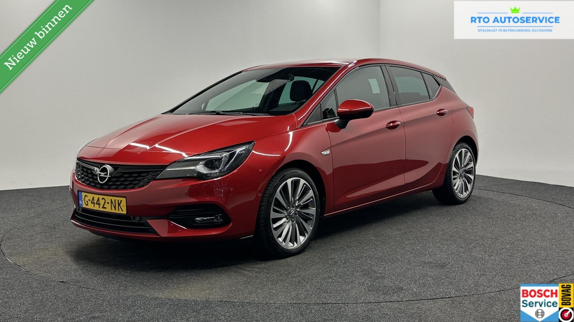 Opel Astra 1.2 Elegance CAMERA NAVI CARPLAY ECC CRUISE LM., Auto's, Opel, Voorwielaandrijving, 1350 kg, Gebruikt, 1199 cc