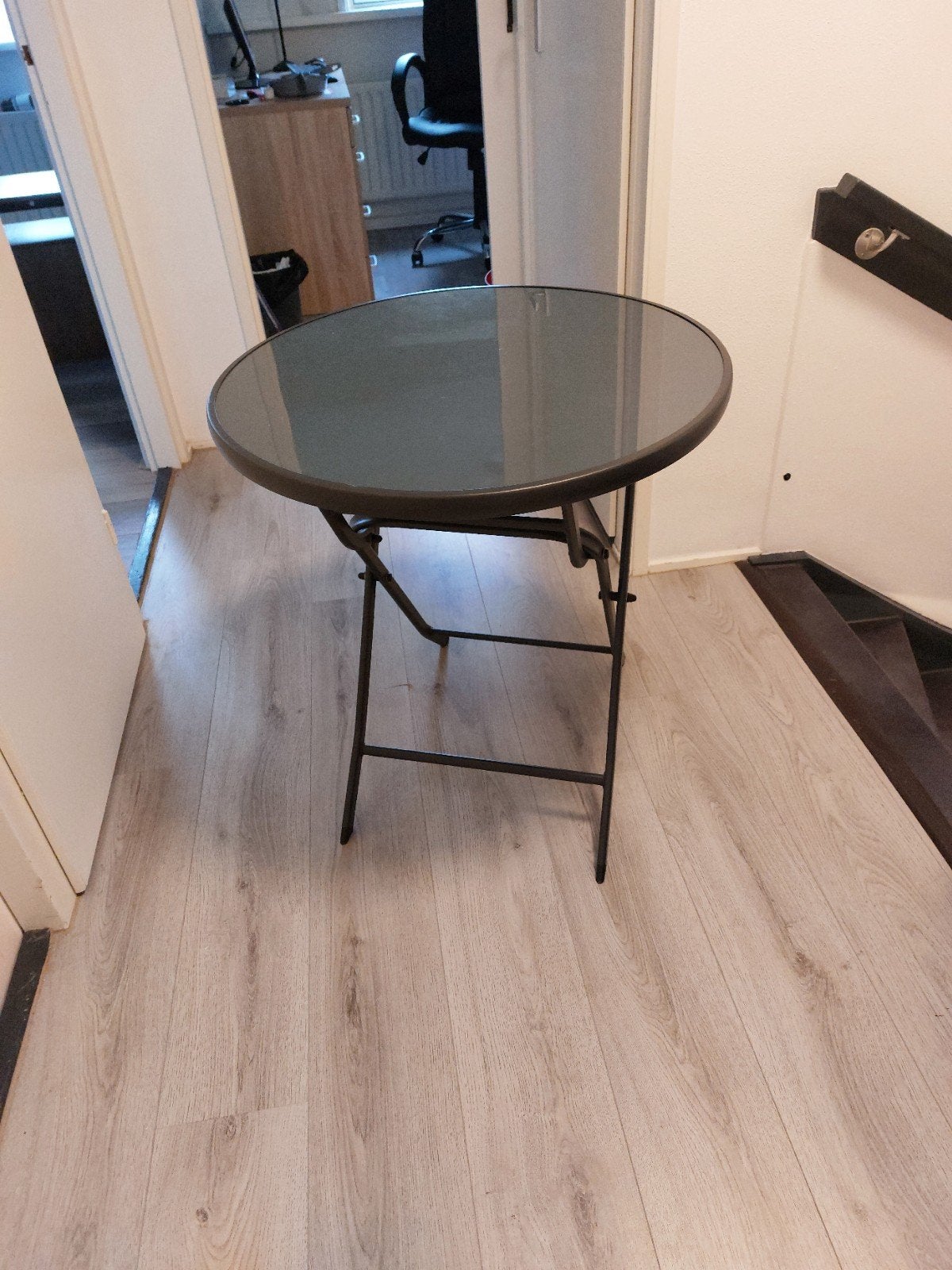 tuintafel rond, Minder dan 55 cm, Metaal of Aluminium, Rond, Ophalen of Verzenden