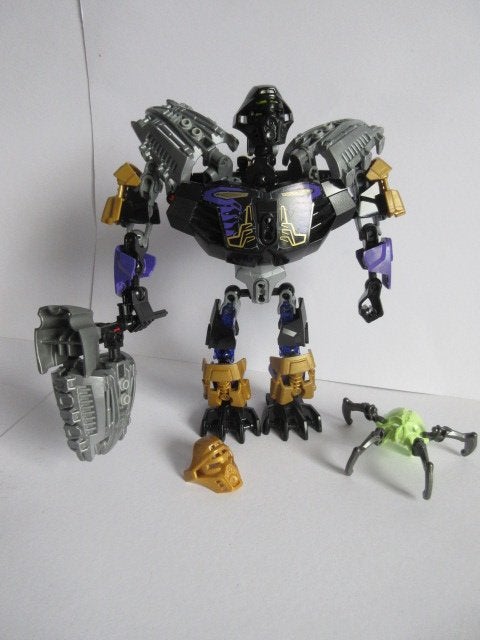 70789, Bionicle, Master of Earth, Meester van de aarde., Ophalen of Verzenden, Zo goed als nieuw, Complete set, Lego