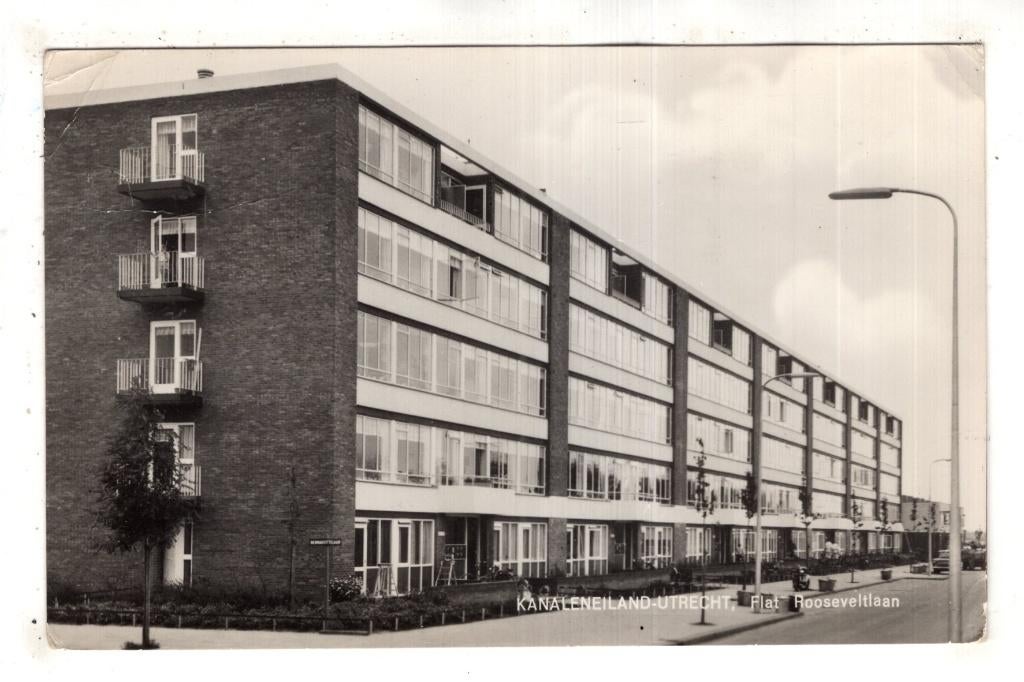 Utrecht  Kanaleneiland Rooseveltlaan 1960, Verzenden, 1940 tot 1960, Gelopen, Utrecht