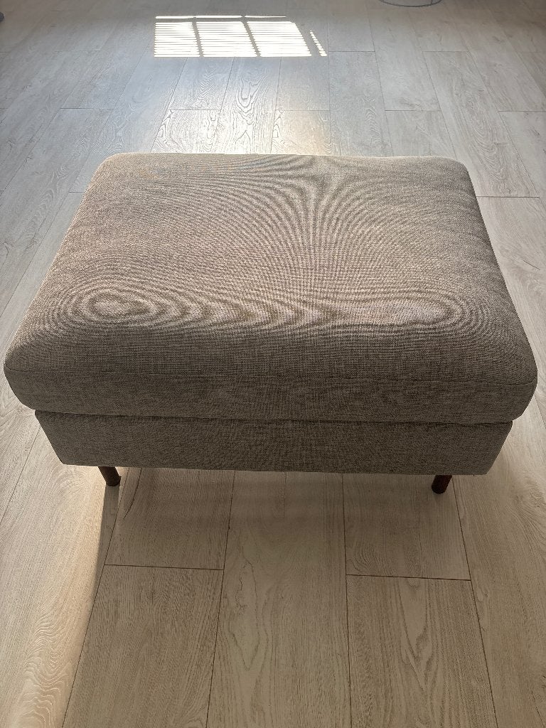 Bolia Scandinavia poef 85x70 cm, Ophalen, Scandinavisch design, 75 tot 100 cm, Zo goed als nieuw