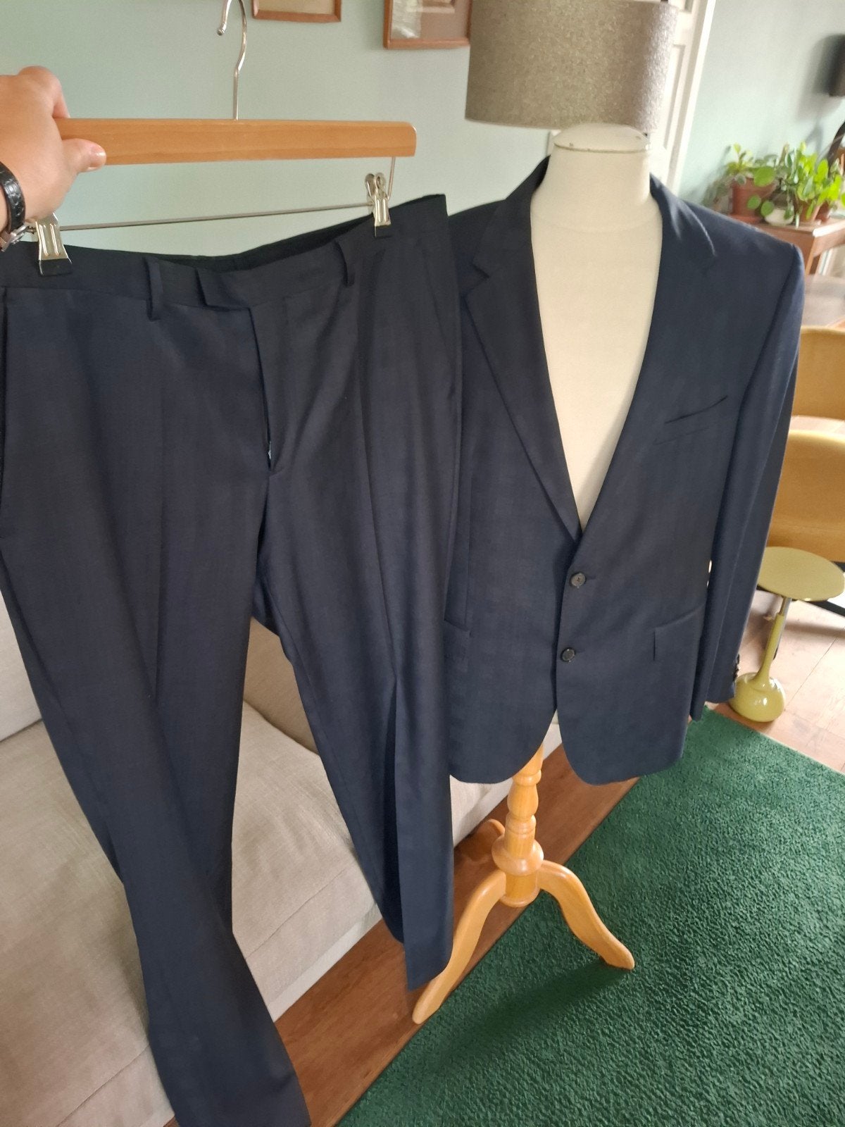 kostuum van Hugo Boss maat 56, Ophalen of Verzenden, Zo goed als nieuw, Maat 56/58 (XL)