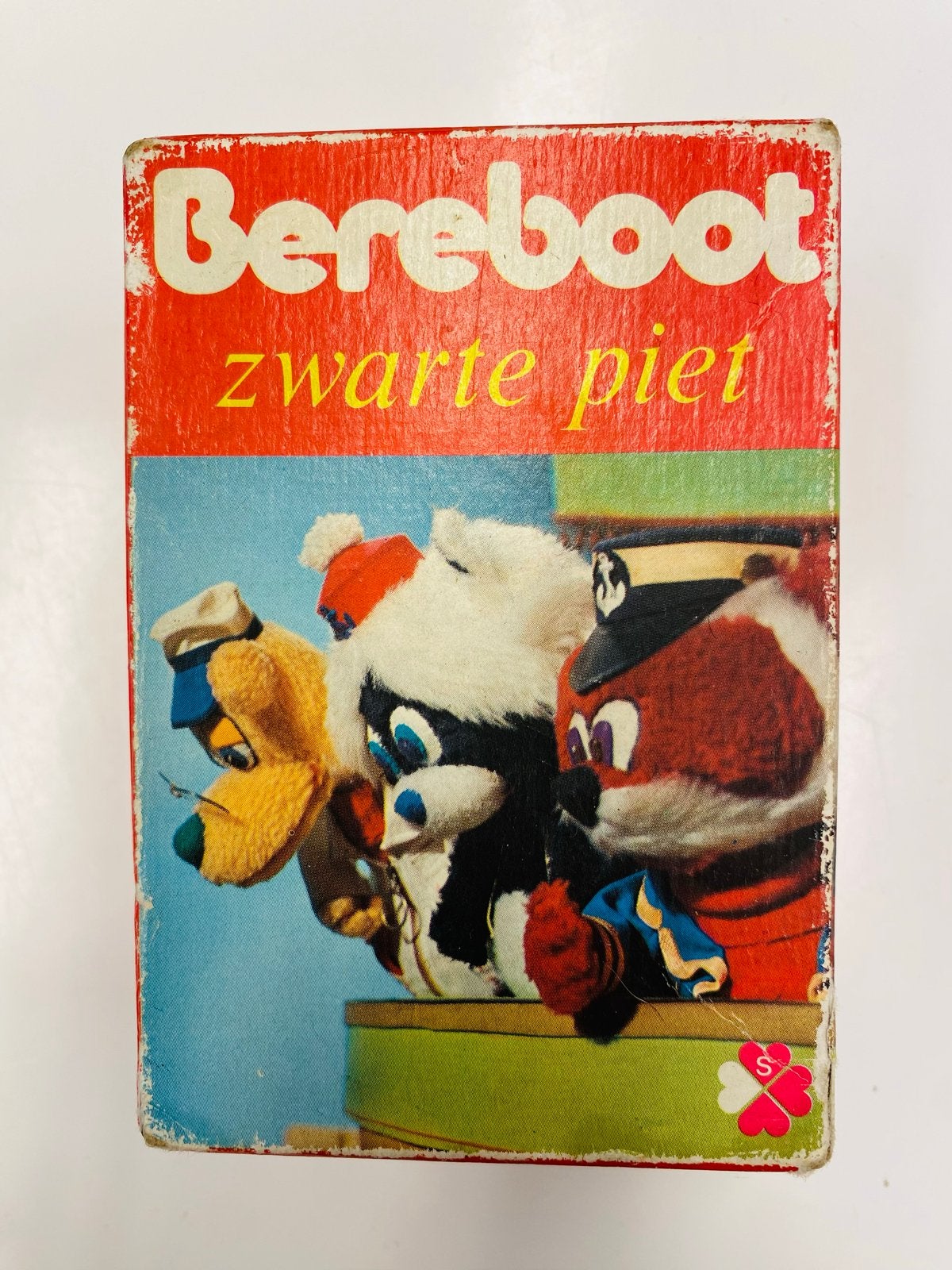 Bereboot Zwarte Piet kaartspel - Vintage, Hobby en Vrije tijd, Gezelschapsspellen | Kaartspellen, Drie of vier spelers, Ophalen of Verzenden