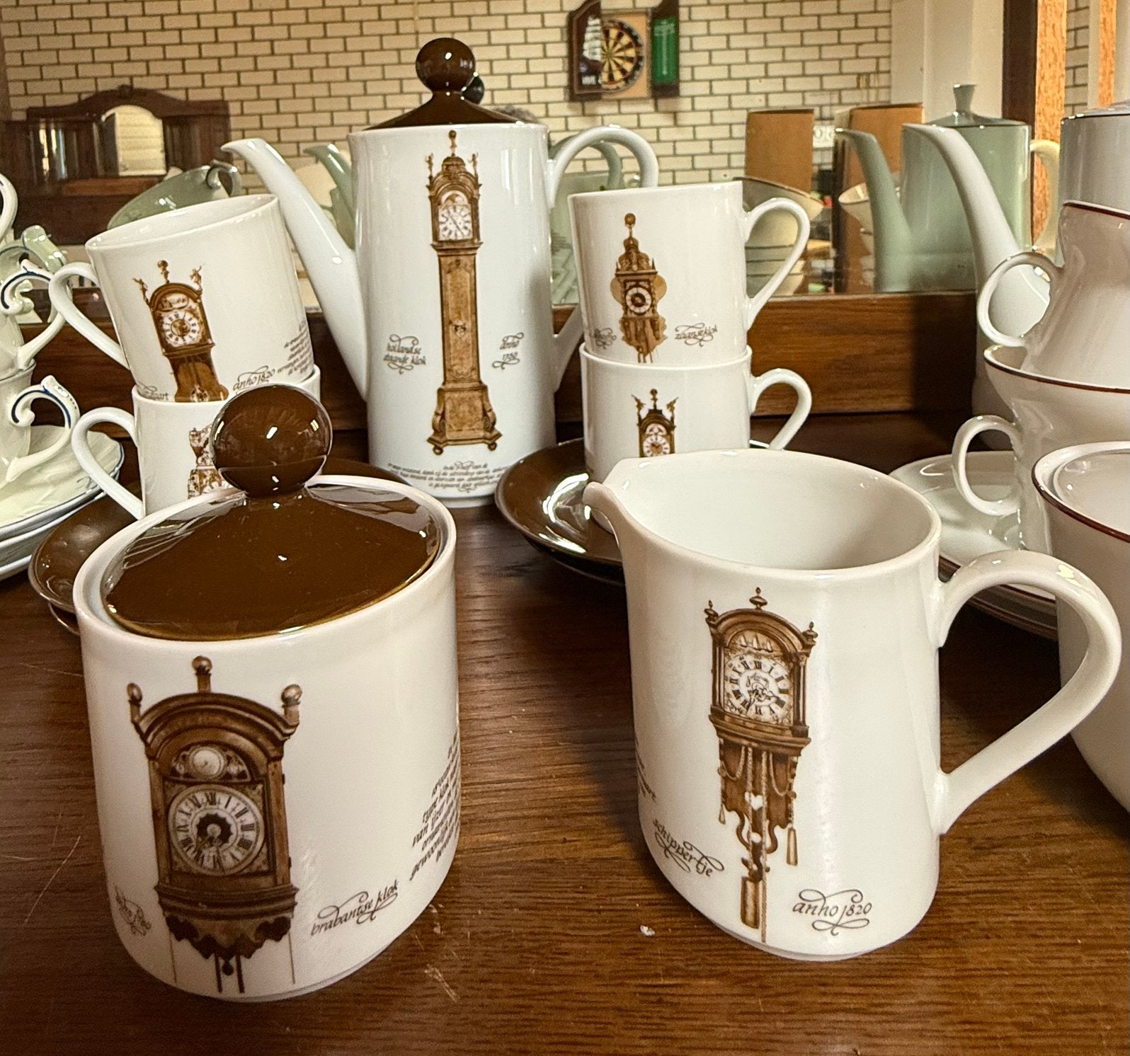 Vintage Klokkenservies, Ophalen, Overige merken, Overige typen, Zo goed als nieuw