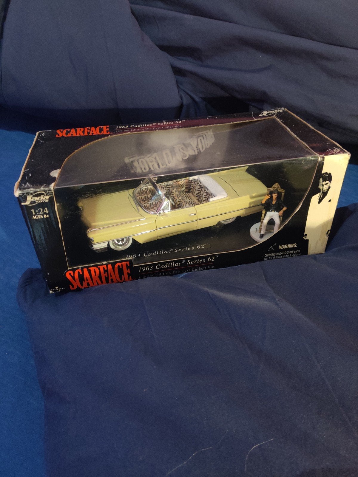 Jada Toys die cast Scarface 1963 Cadillac, Ophalen of Verzenden, Nieuw, Auto