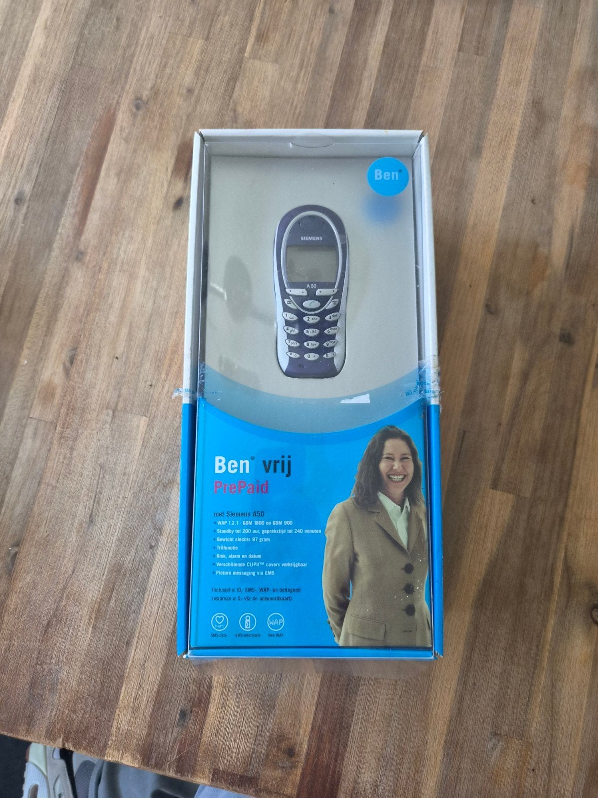 nieuwe Siemens A50 - Vintage Mobiele Telefoon, Blauw, Geen camera, Fysiek toetsenbord, Ophalen of Verzenden