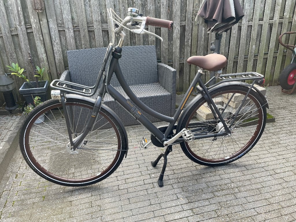 Cortina U5 Damesfiets, Gebruikt, Versnellingen, 56 cm of meer, Trommelrem