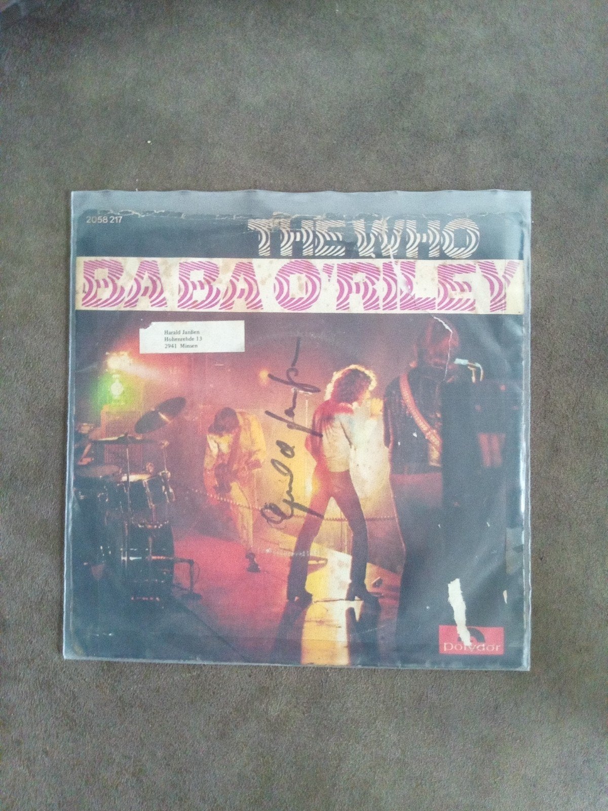 The Who - Baba O'riley, Ophalen of Verzenden, Gebruikt, Single