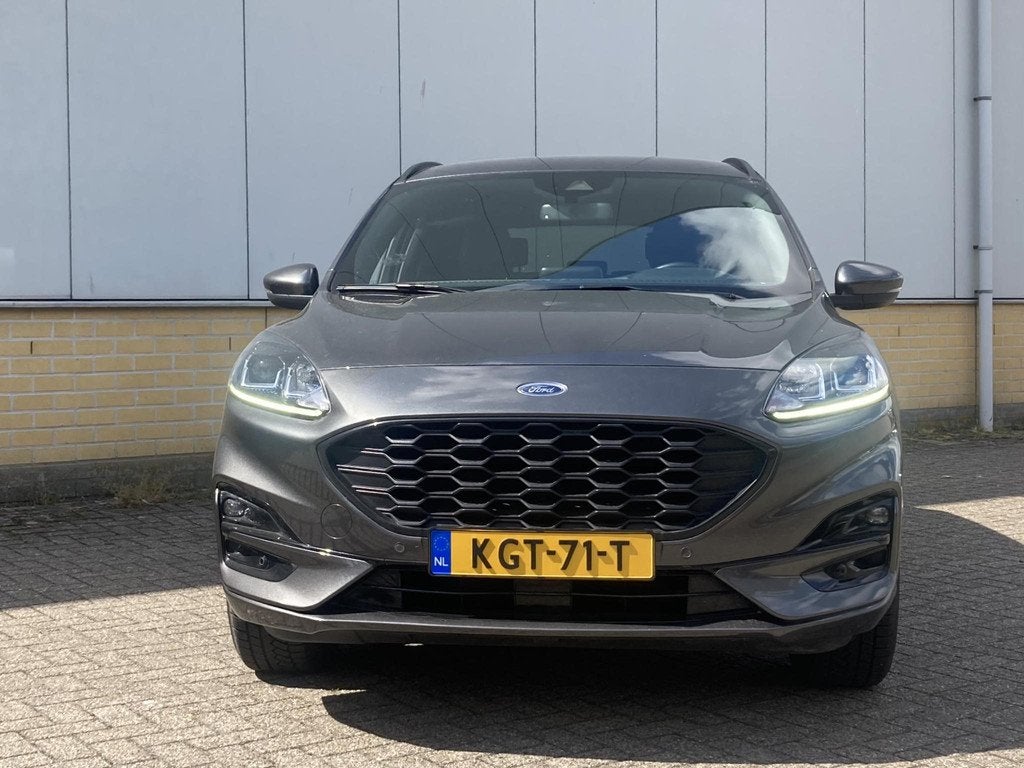 Ford Kuga 2.5 PHEV ST-Line AGR stoelen elektrisch verstelbaa, Auto's, Ford, 14 kWh, Gebruikt, 4 cilinders, Leder en Stof