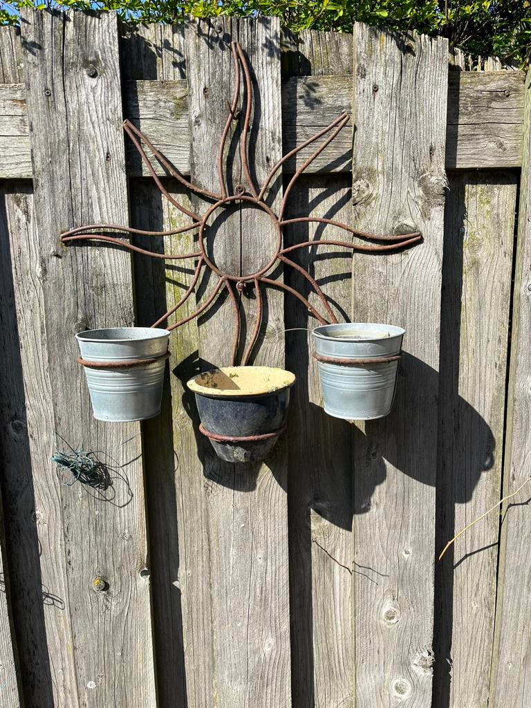 Tuin  wanddecoratie, Tuin en Terras, Tuinwanddecoratie, Ophalen of Verzenden, Gebruikt