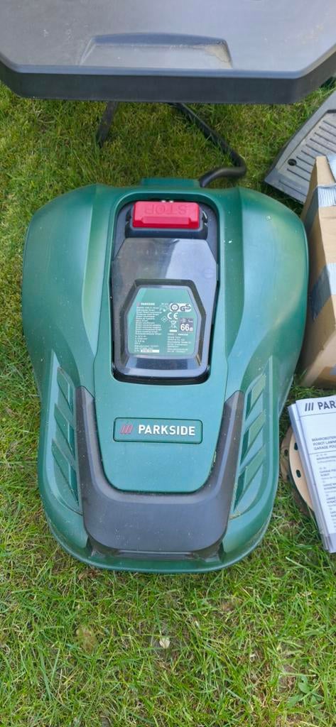 Parkside grasmaaier met draad, compleet en zo goed als nieuw, Tuin en Terras, Grasmaaiers, Ophalen of Verzenden, Zo goed als nieuw